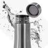 Load image into Gallery viewer, Stainless steel single wall water bottle , 1000ml , Silver - Pearlpet