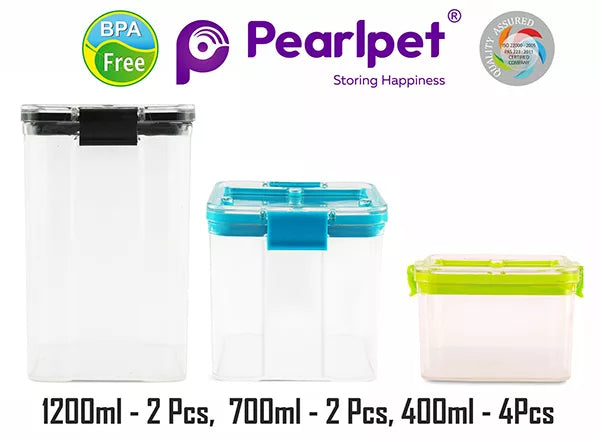 Box of Happiness with Plus jars, Water Bottles and Serving containers - Pearlpet