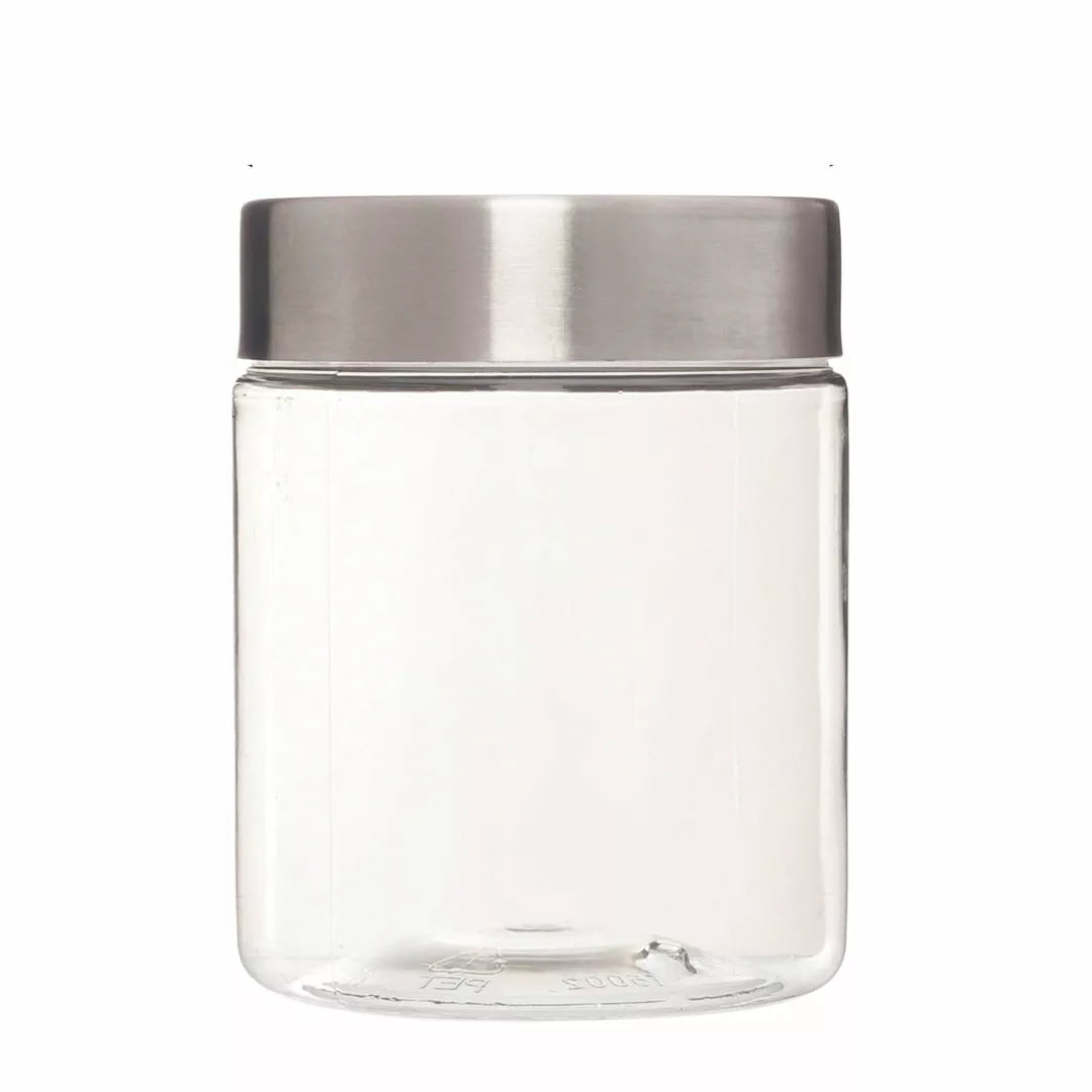 Plus Jars with Steel caps - Set of 12 - 200 ml - Pearlpet
